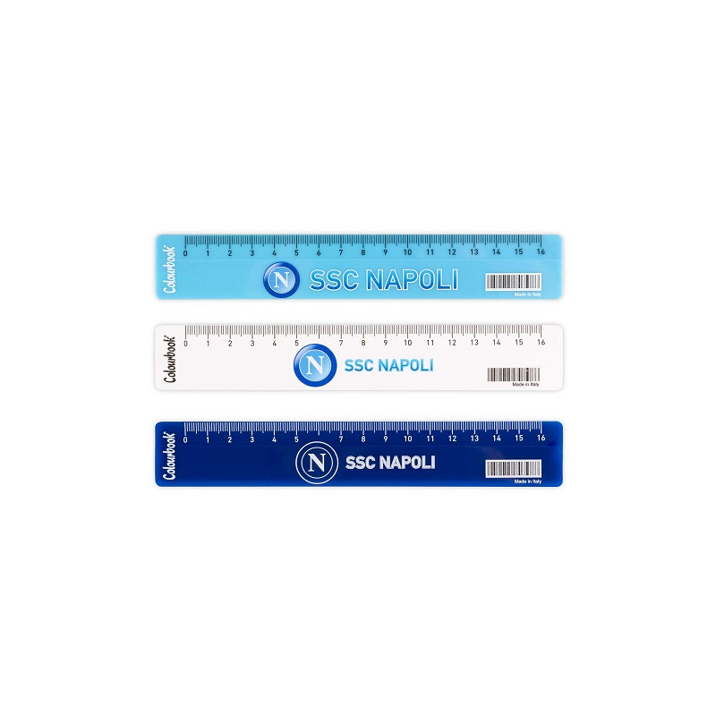 Righello 16cm. SSC NAPOLI Colourbook