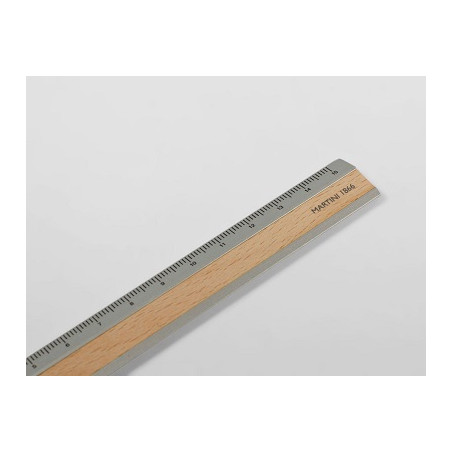 Righello in legno allumino 15cm  Martini