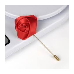 Rosa in tessuto 15pz bianca