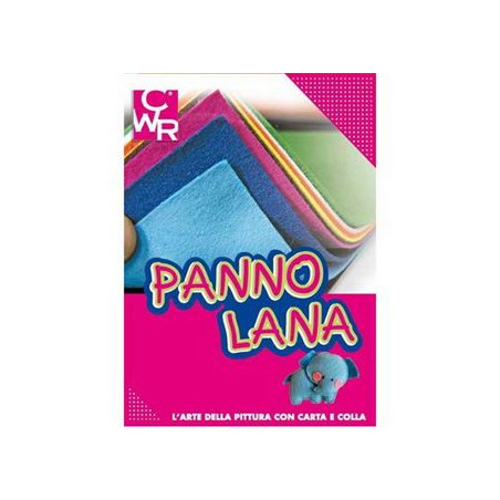 Rotolo Panno lana-pezza-lenci cm45x90 blu