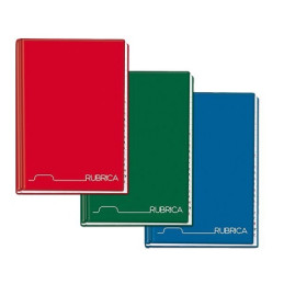 Rubrica cartonata A4 48fg 1 Rigo