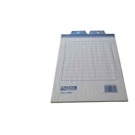 Rubrica per schedari 10,5bx15h