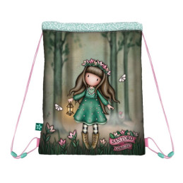 SACCA GYM drawstring bag Woodland Wildflower santoro GORJUSS Woodland Wildflower