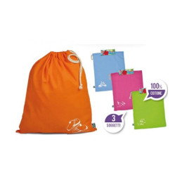 Sacca sport multiuso basic pastel 34x43cm