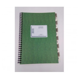 Scadenzario A5 spiralato Gen-dic. 4 pg x mese