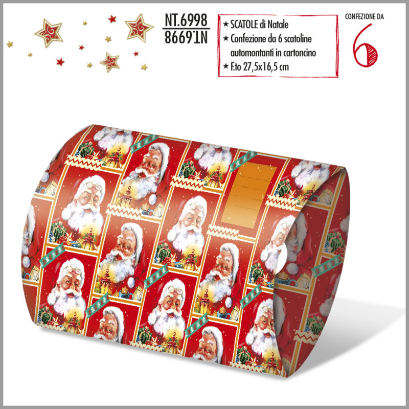 Scatola da regalo Natalizia 27,5x16,5