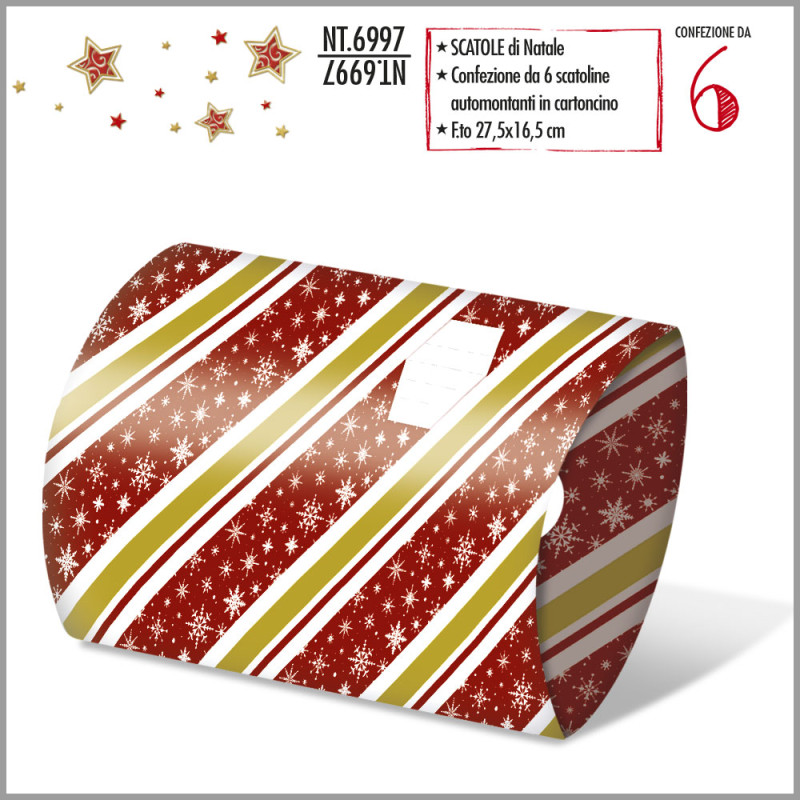 Scatola da regalo Natalizia 27,5x16,5
