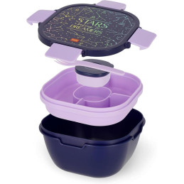 Scatola Pranzo 1700 Ml - Stelle Legami