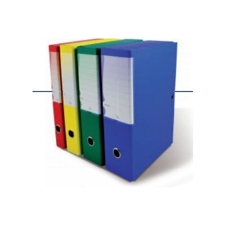 Scatola progetti con bottone + foro+ portaetichette D.10 Rosse