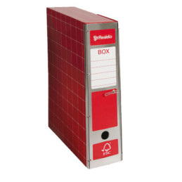 Scatola resisto apertura parziale ROSSO