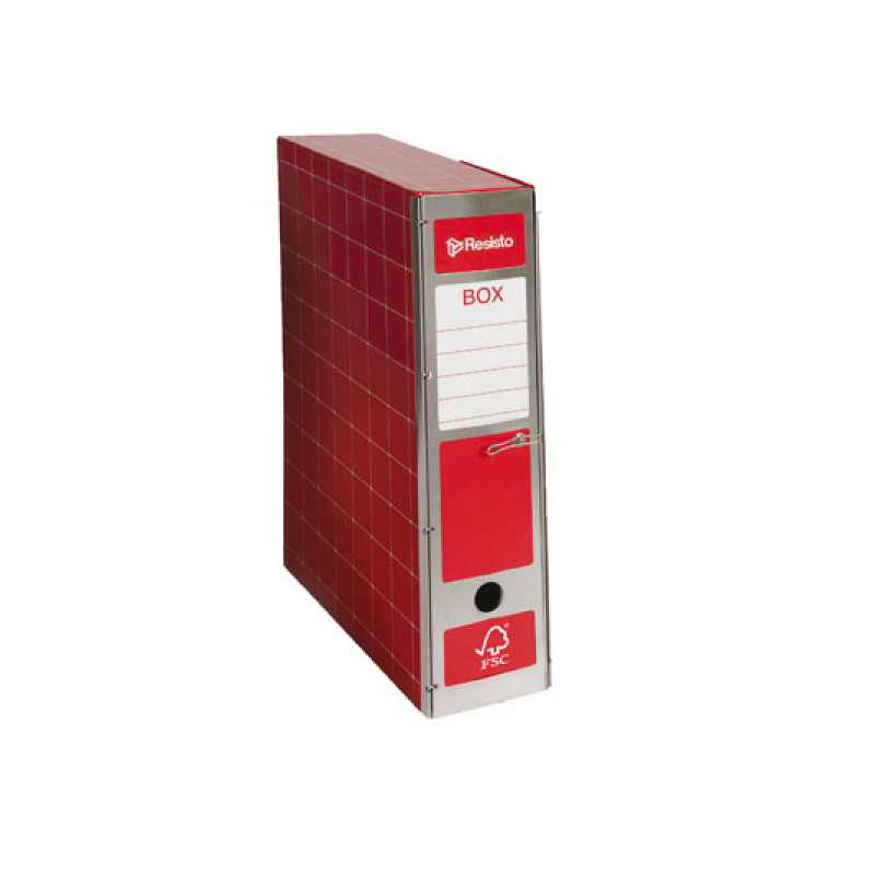 Scatola resisto apertura parziale ROSSO