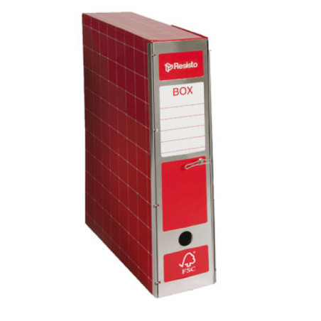 Scatola resisto apertura parziale ROSSO