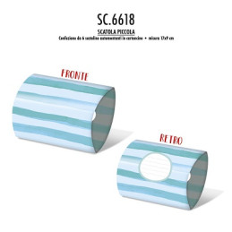 Scatole a striscie 6pz