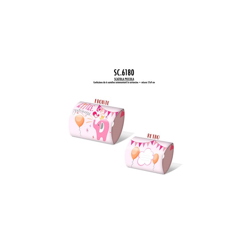 Scatole nascita bimba 6pz