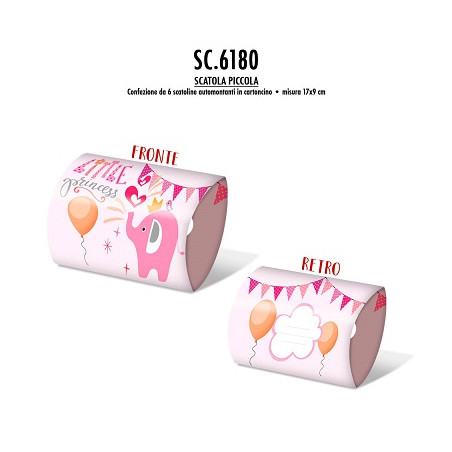 Scatole nascita bimba 6pz