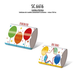 Scatole palloncini 6pz
