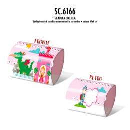 Scatole principesse 6pz