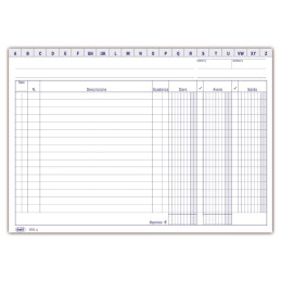 Schede D/A/S 15bx10h 100pz.(prodotto danneggiato)