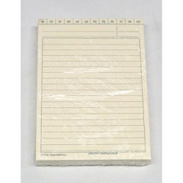 Schede rigate 12x17 140gr 100pz