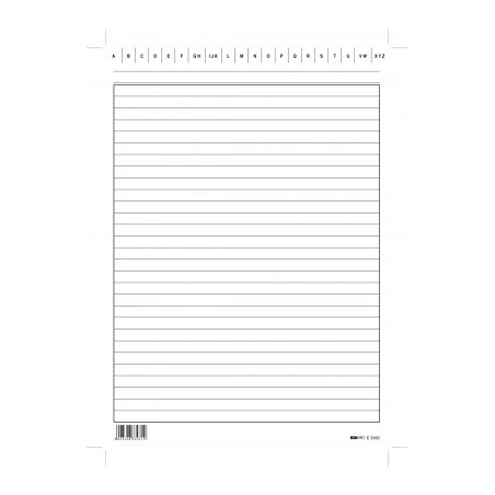 Schede rigate 17bx24h 100pz ediprò