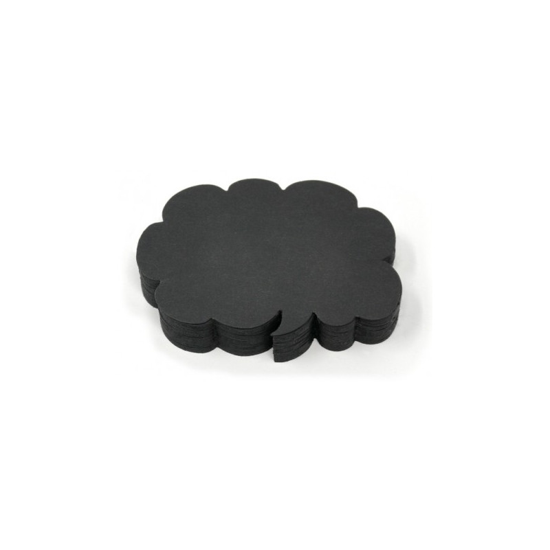 Segnaprezzi piccoli fumetto nero 110x65 50pz