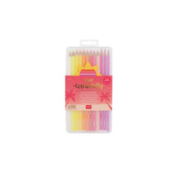 Set 12 Pastelli Live Colorfully Sunset Palette LEGAMI