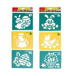 Set 6 stencil pasqualli