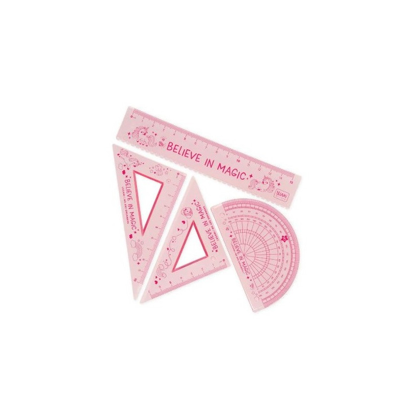 SET DI GEOMETRIA LEGAMI FLESSIBILE UNICO UNICORNO