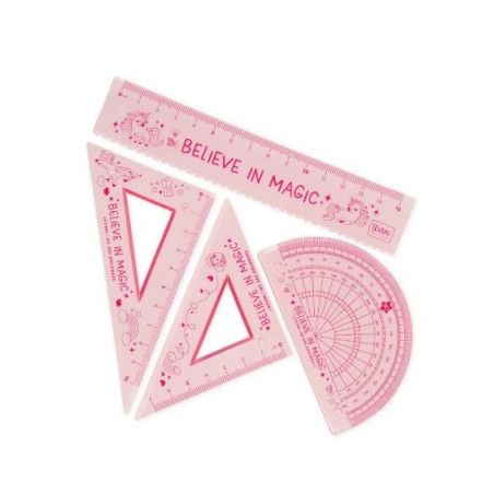 SET DI GEOMETRIA LEGAMI FLESSIBILE UNICO UNICORNO