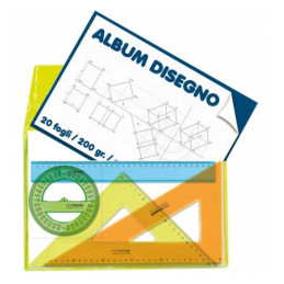 Set Disegno Con Porta Album  Arda