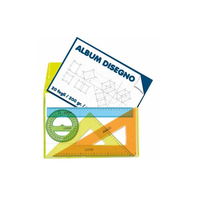 Set Disegno Con Porta Album  Arda