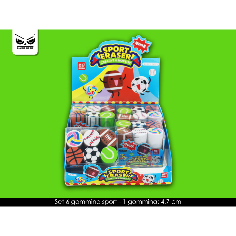 Set gommine sport 6pz