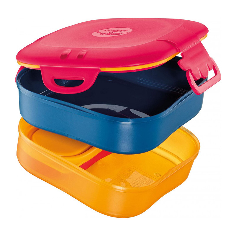 Set pappa lunch box 3 in 1 rosa Maped