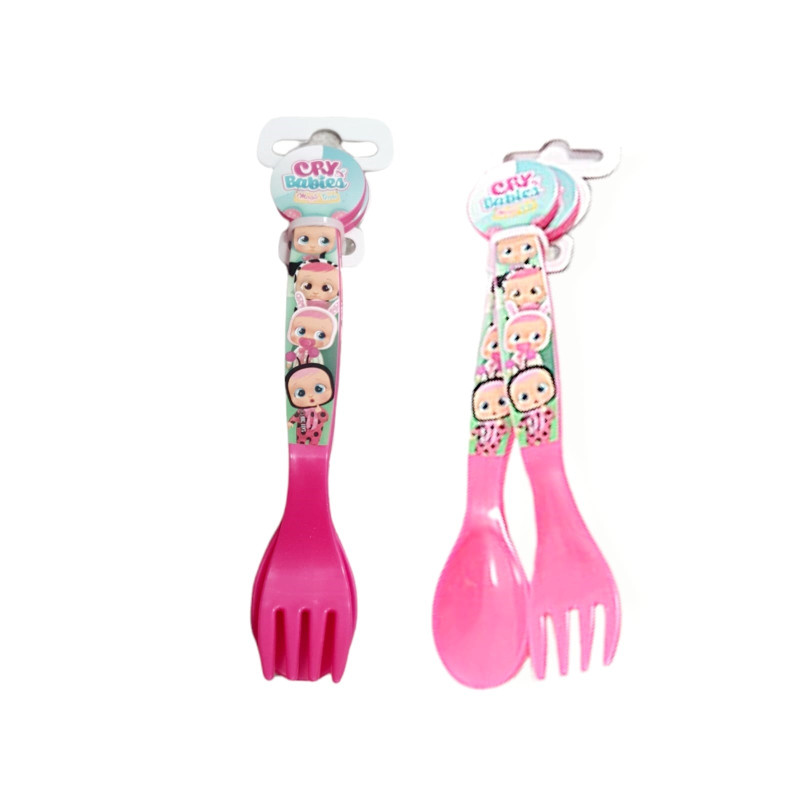Set Posate in plastica  cry babies