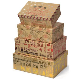 Set Scatola da regalo brilliant 3PZ