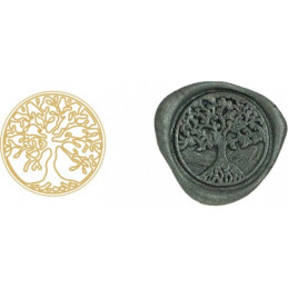 Set sigillo ALBERO DELLA VITA  per ceralacca