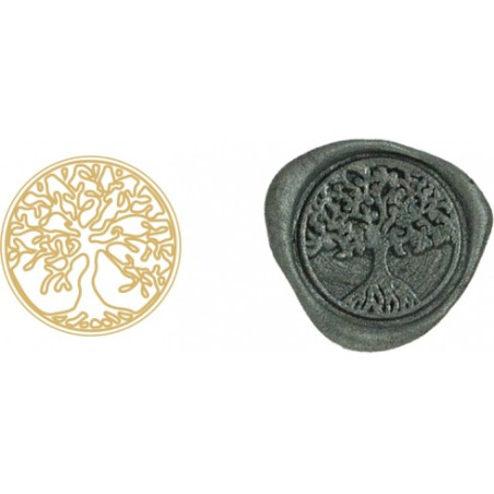 Set sigillo ALBERO DELLA VITA  per ceralacca