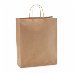 Shopper in carta naturale avana 32x40x12