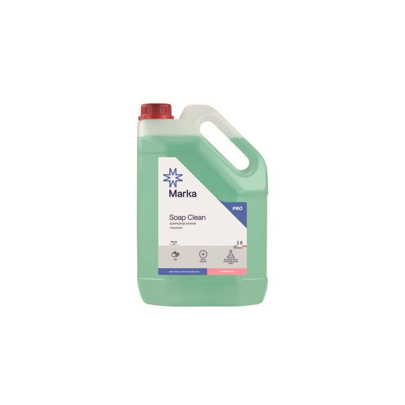 Soap Clean Sapone mani viscoso PH 6 - 5Lt