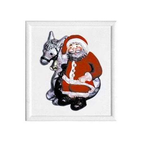 Stampo forme Babbo Natale + asino 21x23