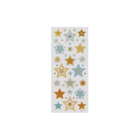Stickers adesivi con brillantini Stelle