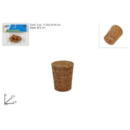 Tappi di sughero 4pz