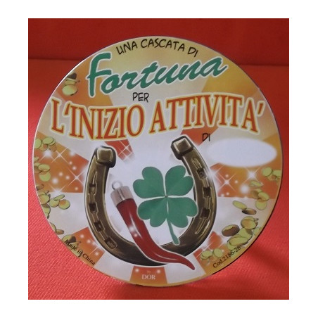 Targa tonda vari temi