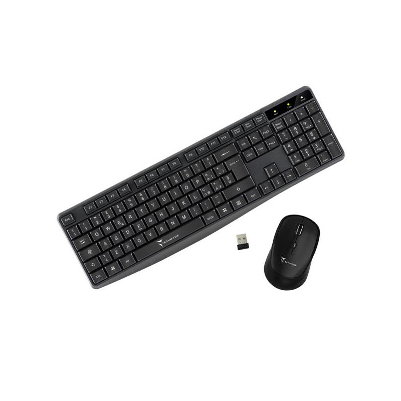 Tastiera + mouse wireless Techmade