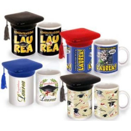 Tazza Laurea con cappello ceramica