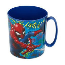 Tazza mug plastica microonde 350 ML Spiderman
