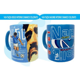 Tazza Napoli ( manico e interno colorato) Napolimania