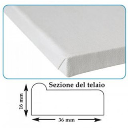 Telaio Tela per pittura 10x10 cwr