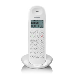 Telefono Cordless Brondi LOTUS bianco