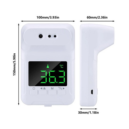 Termoscanner Infrarossi senza contatto a parete